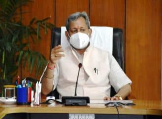 मुख्यमंत्री तीरथ ने सचिवालय में रेल विकास निगम के अधिकारियों से ऋषिकेश-कर्णप्रयाग रेल लाईन प्रोजक्ट की कार्य प्रगति की रिपोर्ट ली।