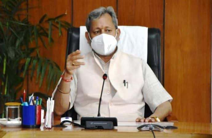 मुख्यमंत्री तीरथ ने सचिवालय में रेल विकास निगम के अधिकारियों से ऋषिकेश-कर्णप्रयाग रेल लाईन प्रोजक्ट की कार्य प्रगति की रिपोर्ट ली।