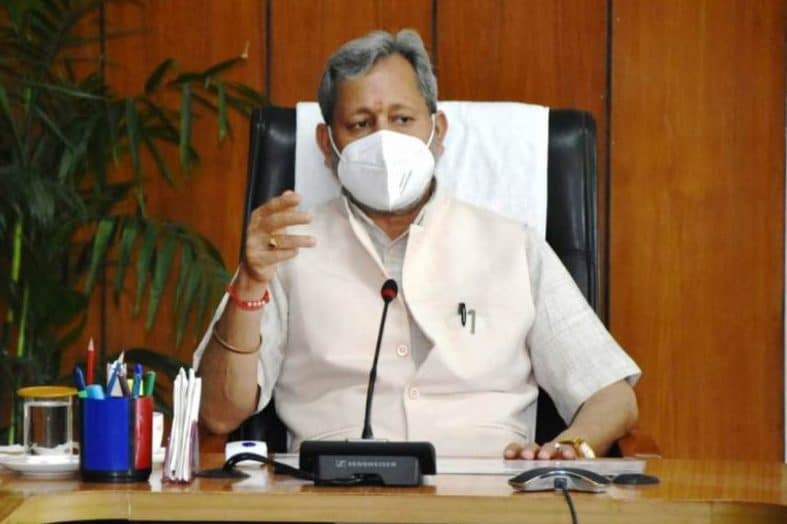 मुख्यमंत्री तीरथ ने सचिवालय में रेल विकास निगम के अधिकारियों से ऋषिकेश-कर्णप्रयाग रेल लाईन प्रोजक्ट की कार्य प्रगति की रिपोर्ट ली।