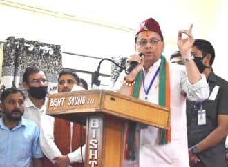 थोड़ी देर में लेंगे पुष्कर सिंह धामी मुख्यमंत्री पद की षपथ, आठ मंत्री भी लेंगें शपथ।