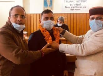 धनौल्टी विधानसभा में रांगड़ ने निर्दलीय नामांकन कर दिया भाजपा को झटका, 2012 में कांग्रेस सहित भाजपा-कांग्रेस बागियों पर की थी बड़ी जीत दर्ज।