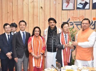 जापानी डेलिगेशन का जापानी भाषा में मुख्यमंत्री ने किया स्वागत, कहा आपदा प्रबंधन एवं भूकम्परोधी तकनीक के क्षेत्र में जापान से सहयोग लिया जाएगा।