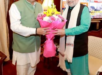 मुख्यमंत्री धामी ने नई दिल्ली में गृह मंत्री अमित शाह से साझा की जोशीमठ की मौजूदा स्थिति।