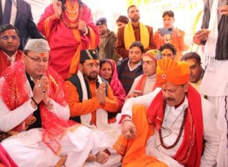 गंगोत्री एवं यमुनोत्री धाम के कपाट विधि विधान के साथ खुले, मुख्यमंत्री ने दोनों जगह प्रधानमंत्री के नाम से पूजा करवाई।