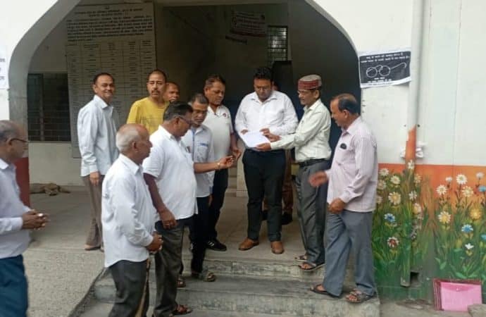 न्याय पंचायत रानीपोखरी के संयुक्त आंदोलनकारी मंच का ऋषिकेश तहसील में प्रदर्शन, 4 सूत्रीय मांग को लेकर मुख्यमंत्री को दिया ज्ञापन।