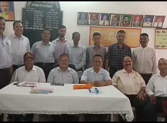 रायवाला में आयोजित हुई उत्तराखण्ड पूर्व सैनिक एवम् अर्धसैनिक संगठन रायवाला की त्रैमासिक बैठक।