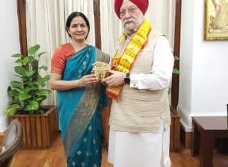मेयर अनिता ममगाई ने ऐसा क्या कहा कि हैरान हो गए केंद्रीय शहरी मंत्री हरदीप पुरी, जानें पूरा मामला।