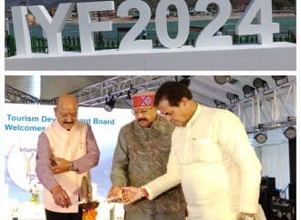 जीएमवीएन के गंगा रिजॉर्ट में शुरू हुआ इंटरनेशनल योग महोत्सव, पर्यटन मंत्री ने किया विधिवत उद्घाटन।