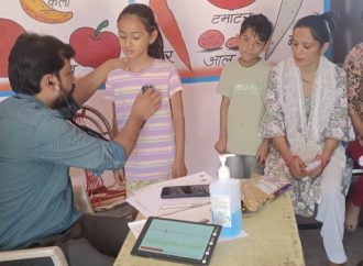 हाई डेफिनेशन स्टेथ डिवाइस से श्री सत्य साईं संजीवनी हॉस्पिटल द्वारा की गई बच्चों के हृदय की स्क्रीनिंग।