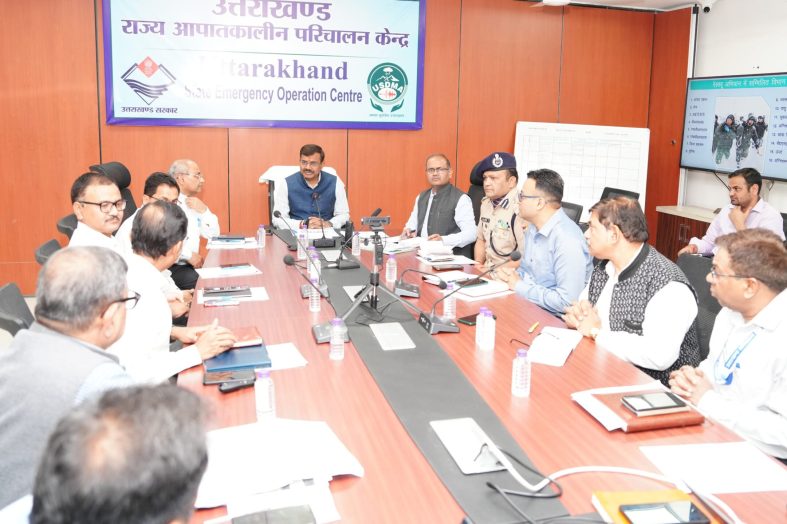 प्रदेश के सभी अस्पतालों के डिजास्टर मेनेजमेंट प्लान को एक माह में प्रस्तुत करने के निर्देश- सीएस