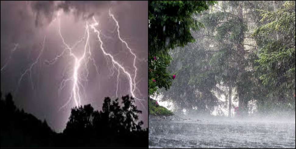 आज इन 6 जिलों में बारिश के आसार, मौसम विभाग ने जारी किया येलो अलर्ट