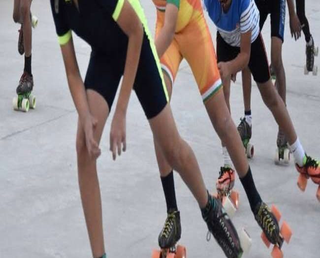 स्टेट रोलर स्केटिंग चैंपियनशिप के आयोजकों पर उठे सवाल।