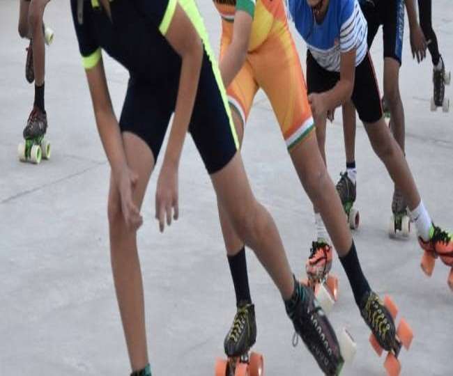 स्टेट रोलर स्केटिंग चैंपियनशिप के आयोजकों पर उठे सवाल।