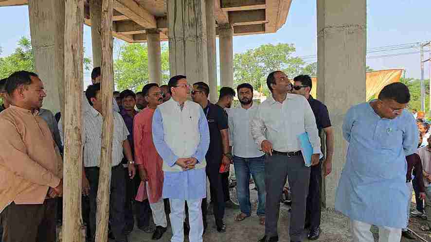 CM धामी ने मां पूर्णागिरी मंदिर निर्माण का निरीक्षण कर दिए सख्त निर्देश