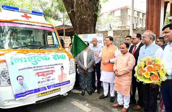 मुख्यमंत्री ने किया 5 मोबाइल मेडिकल यूनिट का शुभारम्भ