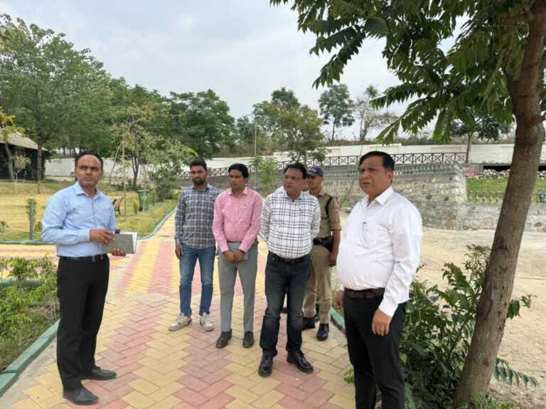 अब सिटी पार्क में लीजिए साइक्लिंग का आनंद, पार्क में साईकल ट्रैक बनकर हुआ तैयार