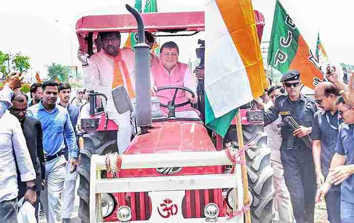 समान नागरिक संहिता कानून लागू करने पर विधान सभा मंगलोर में आयोजित की गई धन्यवाद रैली।