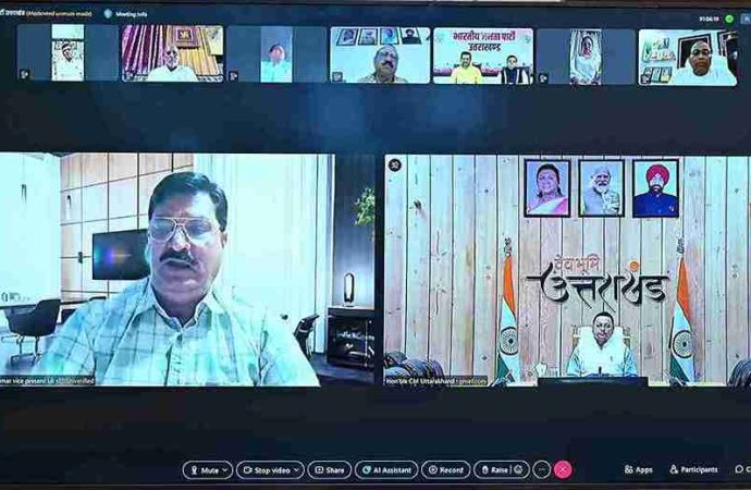 सीएम धामी ने “मोदी सरकार के 11 वर्ष-संकल्प से सिद्धि तक” वर्चुअल कार्यक्रम को संबोधित किया