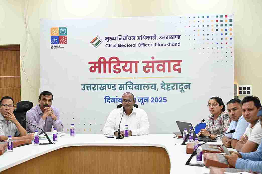 मुख्य निर्वाचन अधिकारी डॉ. बीवीआरसी पुरुषोत्तम ने आयोग की नई पहलों के बारे में दी जानकारी