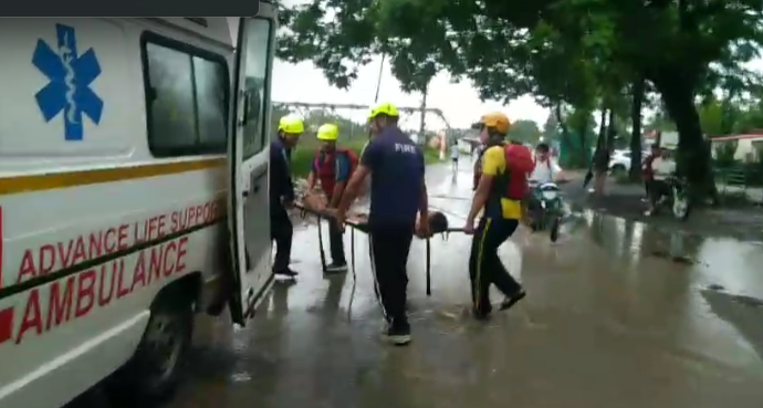 डाकपत्थर: शक्ति नहर में तीन लोग डूबे, रेस्क्यू कर अस्पताल भेजा गया, मॉक ड्रिल भी आयोजित