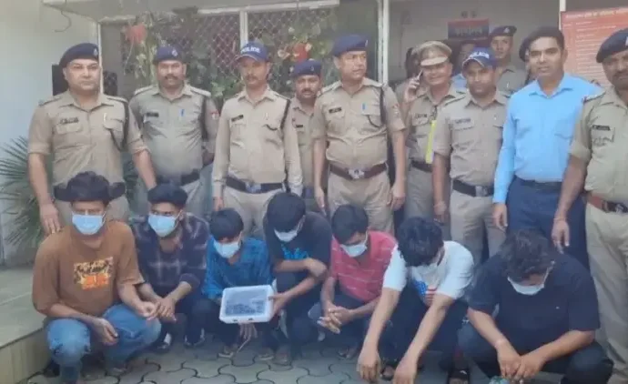 बिड़ला स्कूल के पास हुई फायरिंग का पुलिस ने किया खुलासा, सात आरोपी गिरफ्तार