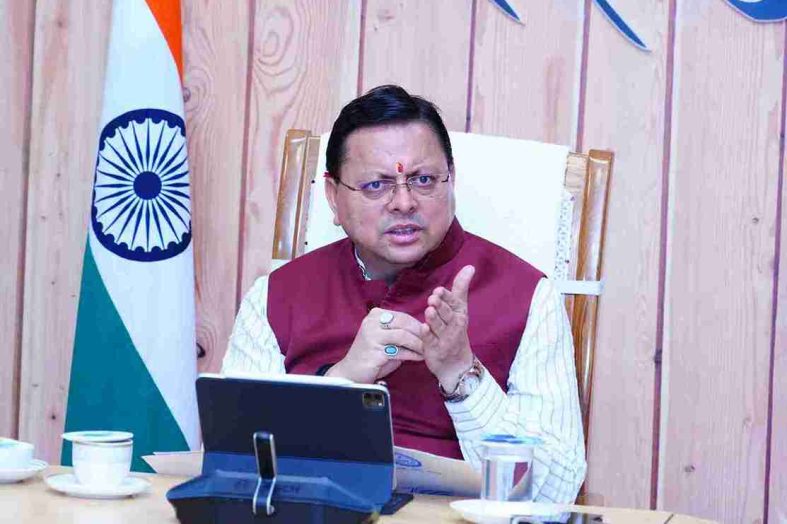 सरकारी भूमि में अतिक्रमण न हो इसके लिए मजबूत मैकेनिज्म बनाया जाय: मुख्यमंत्री