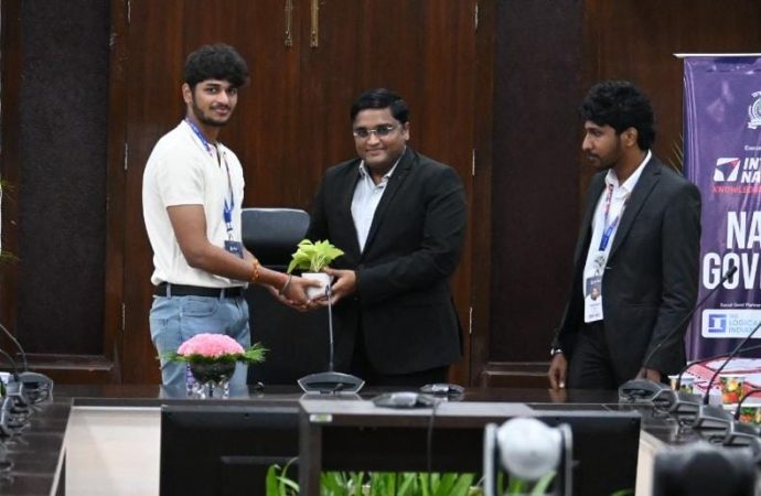 नेशनल गवर्नेंस टूर: छात्र संसद प्रतिनिधिमंडल ने डॉ. श्रीधर बाबू अद्दांकी और डॉ. मनोज पंत से की नीति संवाद