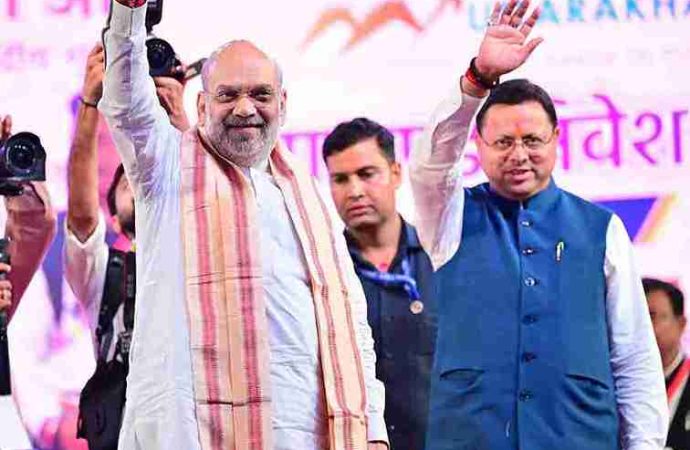 केंद्रीय गृह मंत्री अमित शाह बोले, पारदर्शिता, तीव्रता और दूरदर्शिता के साथ काम कर ही है धामी सरकार
