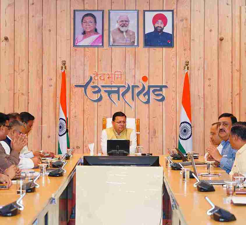 धामी ने रुद्रपुर में ₹1 लाख करोड़ की ग्राउंडिंग सेरेमनी भव्य रूप से आयोजित करने के लिए समयबद्ध तैयारियाँ पूरी करने के निर्देश दिए