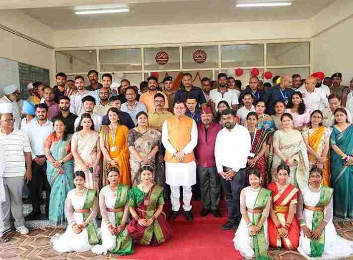 मुख्यमंत्री ने खटीमा में 26.23 करोड़ से निर्मित पीएम केंद्रीय विद्यालय का किया लोकार्पण
