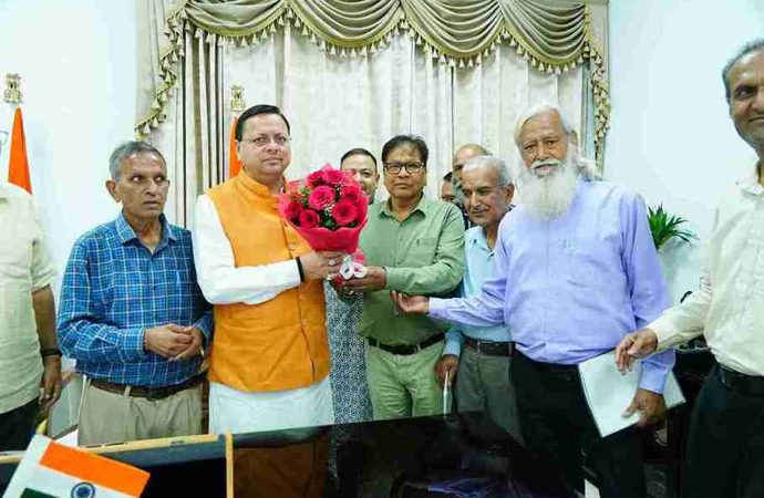 मुख्यमंत्री धामी से नंदा देवी राजजात समिति ने की भेंट, 2026 की यात्रा को लेकर हुई तैयारियों पर चर्चा