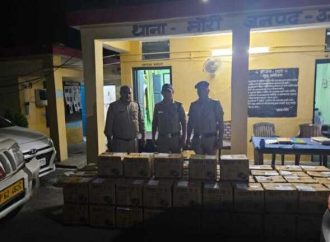 उत्तरकाशी पंचायत चुनाव: मोरी पुलिस ने बॉर्डर से 85 पेटी अवैध देशी शराब पकड़ी