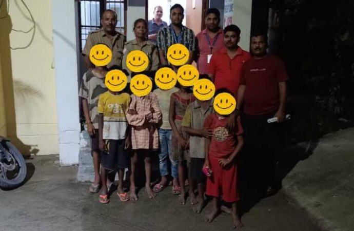 जिला प्रशासन की रेस्क्यू टीम द्वारा आज ऋषिकेश से आठ बच्चे रेस्क्यू किए गए हैं