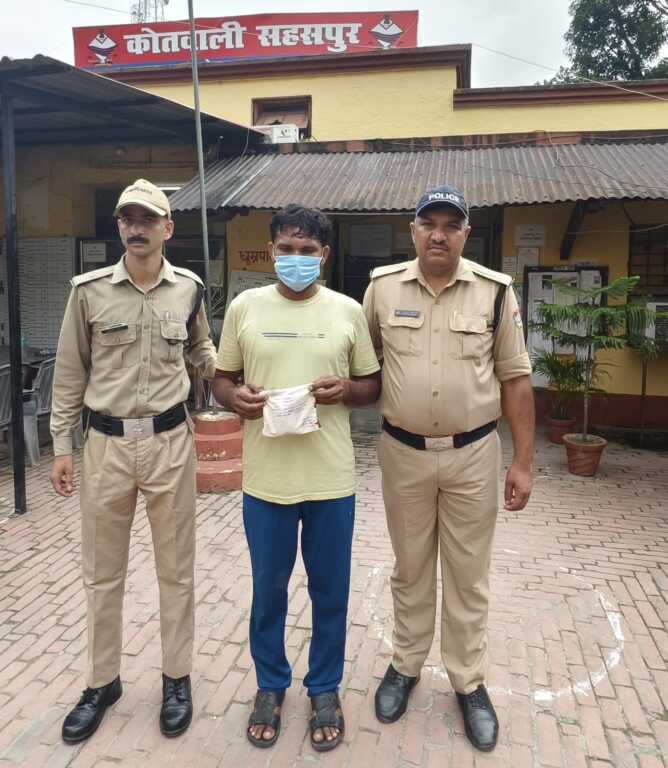 पश्चिमी उत्तर प्रदेश का नशा तस्कर आया दून पुलिस की गिरफ्त में