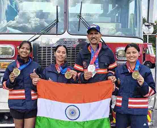 विश्व पुलिस एवं फायर गेम्स 2025: उत्तराखंड फायरफाइटर्स ने पहली बार रचा इतिहास, भारत के लिए जीते 9 पदक