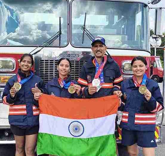 विश्व पुलिस एवं फायर गेम्स 2025: उत्तराखंड फायरफाइटर्स ने पहली बार रचा इतिहास, भारत के लिए जीते 9 पदक