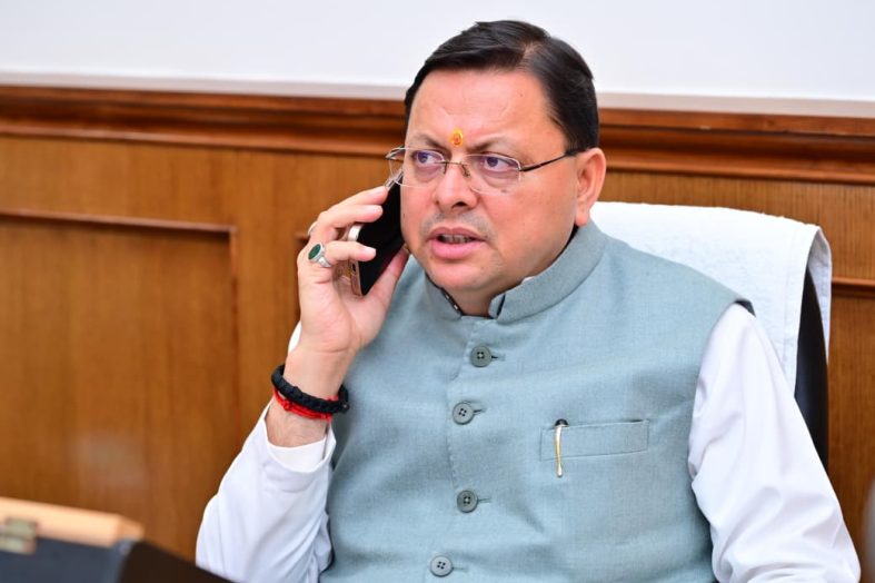 अंबाला हत्याकांड पर धामी ने हरियाणा CM से की बात