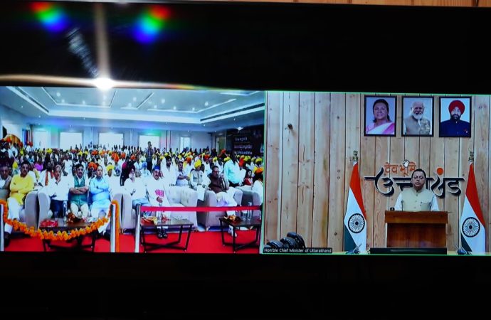 विभाजन विभीषिका स्मृति दिवस पर सीएम धामी ने काशीपुर में किया स्मारक स्थल का वर्चुअल शिलान्यास