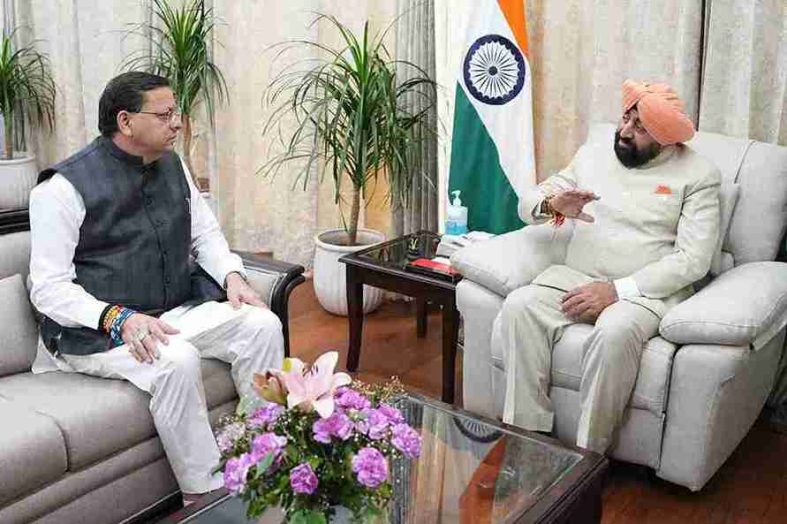 सीएम धामी ने राज्यपाल से की भेंट, आपदा राहत कार्यों की प्रगति पर दी जानकारी