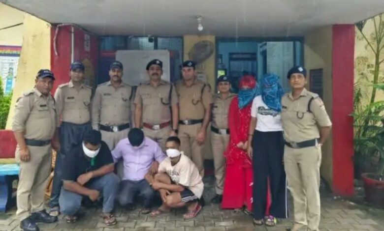 हरबर्टपुर में पुलिस ने छापा मारा, किराए के मकान में चल रहा था देह व्यापार का गुप्त धंधा