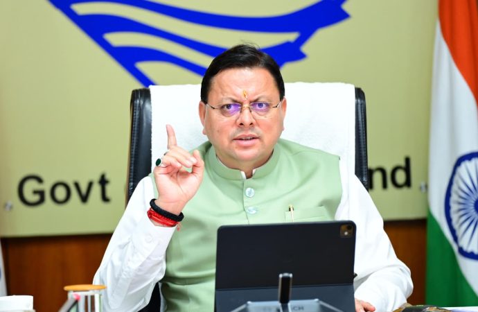 सीएम धामी ने उच्च स्तरीय बैठक में कानून-व्यवस्था व सड़कों की स्थिति की समीक्षा