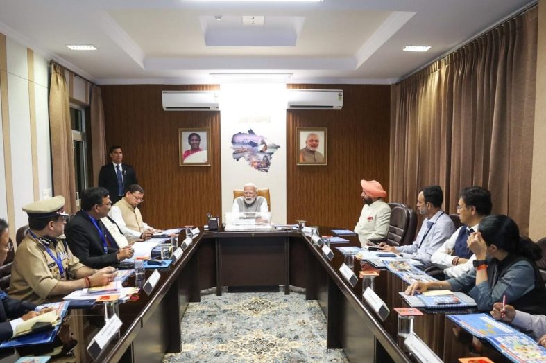 उत्तराखंड आपदा पर उच्चस्तरीय बैठक, पीएम मोदी ने लिया नुकसान का आकलन