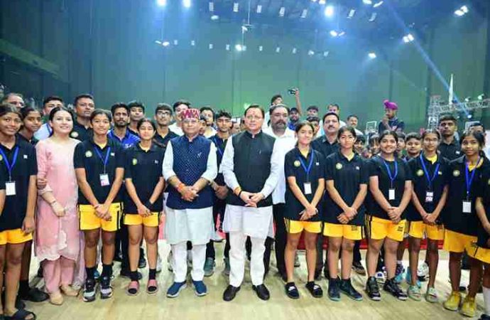 50 वीं सब-जूनियर राष्ट्रीय बास्केटबॉल चैंपियनशिप का मुख्यमंत्री ने किया शुभारंभ