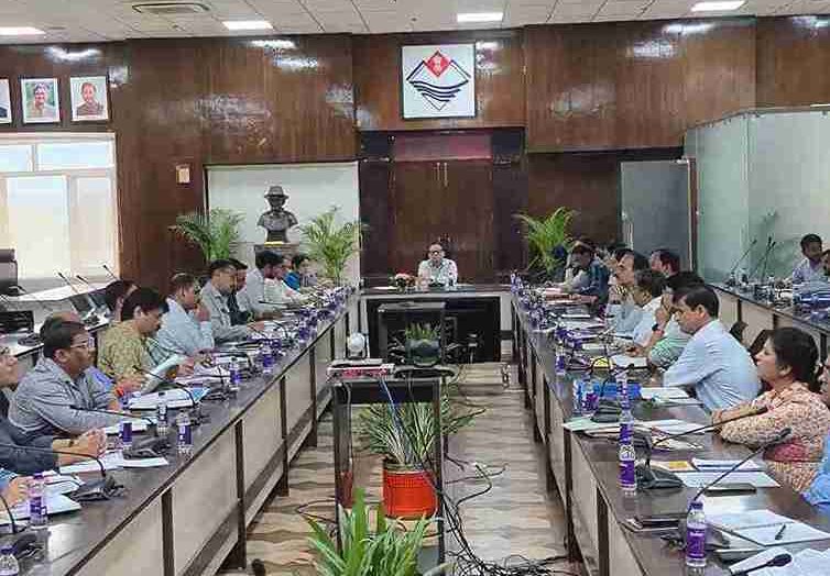 सारा की बैठक में  कुल  2468.55 लाख रु की कार्य योजनाओं की स्वीकृति प्रदान की गई