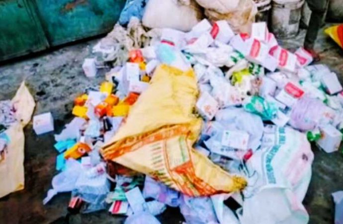 औषधि विभाग की बड़ी कार्रवाई; राजस्थान और मध्य प्रदेश सरकार की मुहर लगी अवैध दवाएं पकड़ीं
