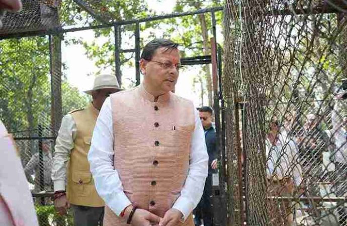 मुख्यमंत्री  पुष्कर सिंह धामी ने किया वन्य जीव प्राणी सप्ताह का शुभारंभ