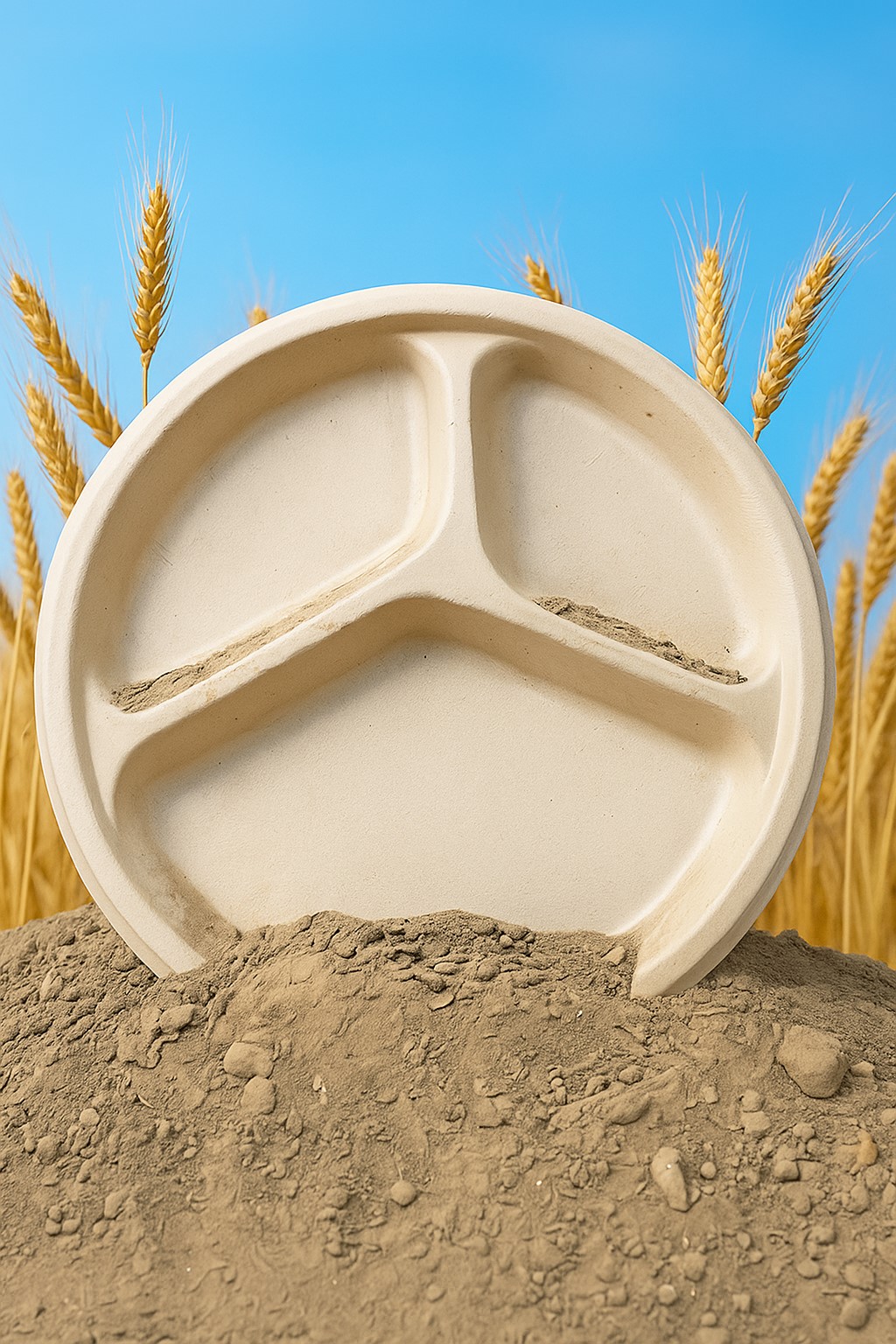 मिट्टी से मिट्टी तक : आईआईटी रुड़की का भूसे से पर्यावरण-अनुकूल टेबलवेयर बनाने का नवाचार