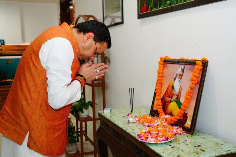 मुख्यमंत्री ने दी प्रदेशवासियों को वाल्मीकि जयंती की शुभकामनाएं