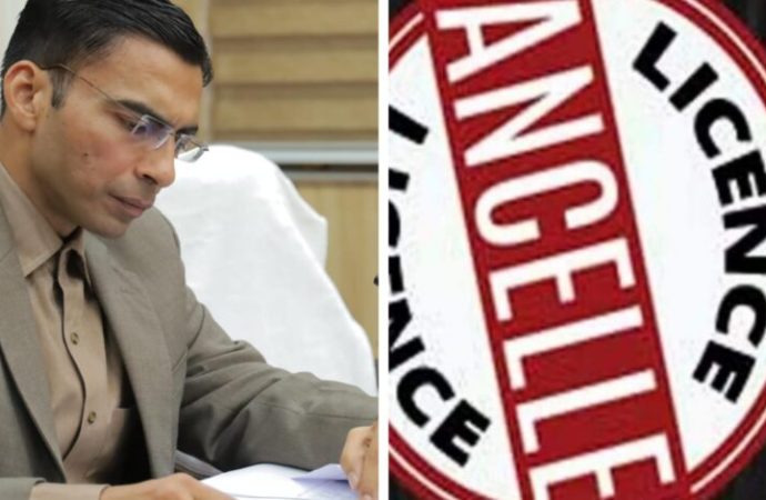 डीएम सविन की सख्ती: बच्चों पर पिस्टल तानने वाले बिल्डर का शस्त्र लाइसेंस निलंबित, हथियार जब्त