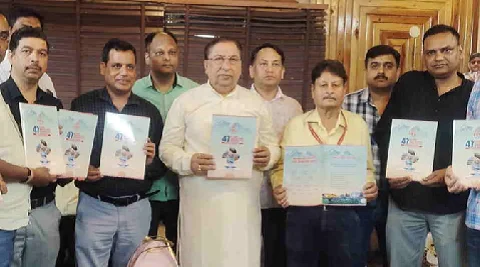 देहरादून बनेगा जनसंपर्क संवाद का केंद्र, दिसंबर में होगा राष्ट्रीय सम्मेलन, सांसद बंसल ने किया ब्रोशर का विमोचन..